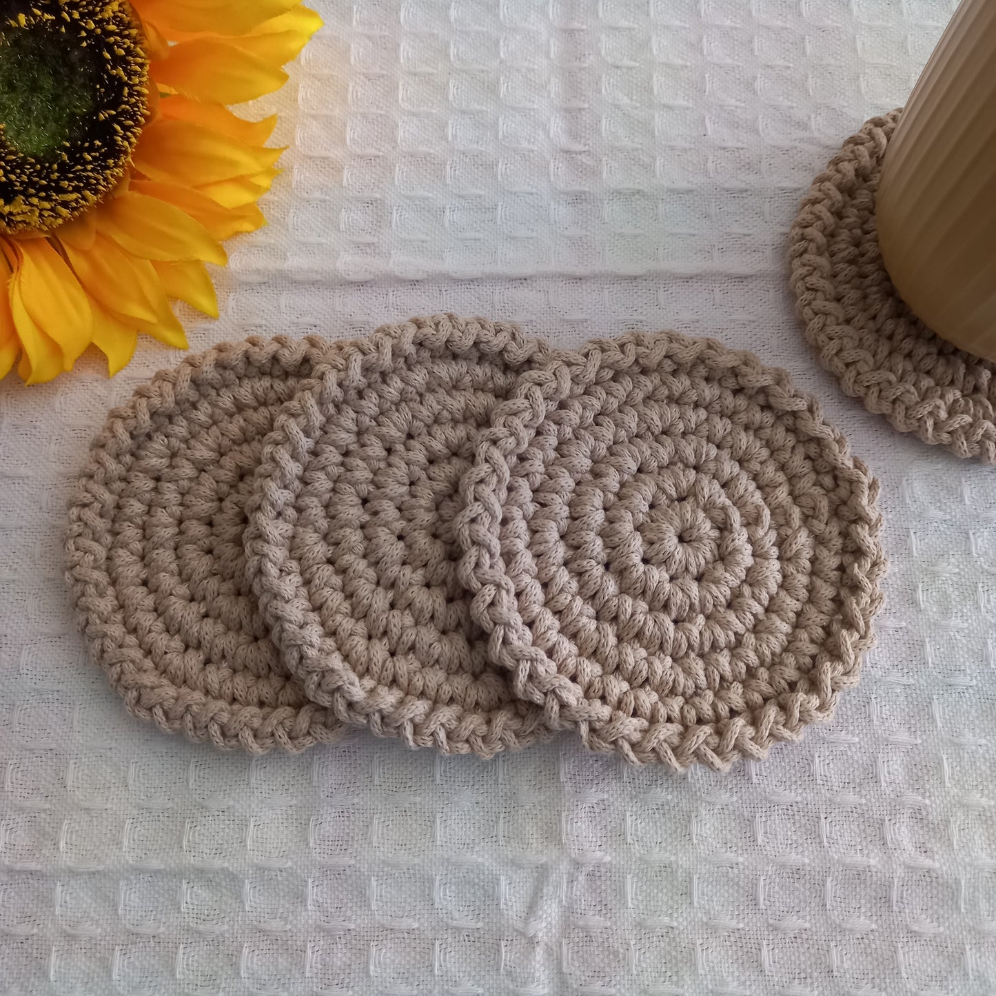 4 PCS Eco Coaster Set