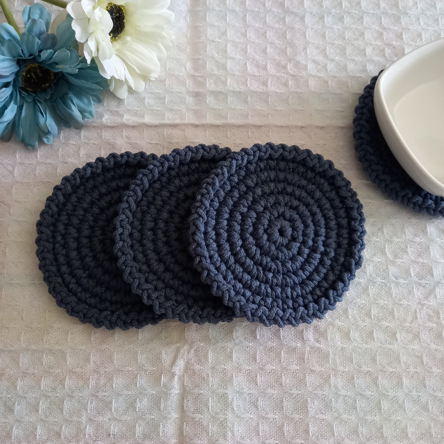 4 PCS Eco Bowl Coaster Set