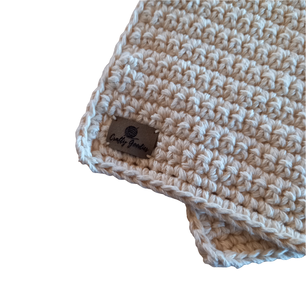 100% Cotton Natural Pot Holder Set