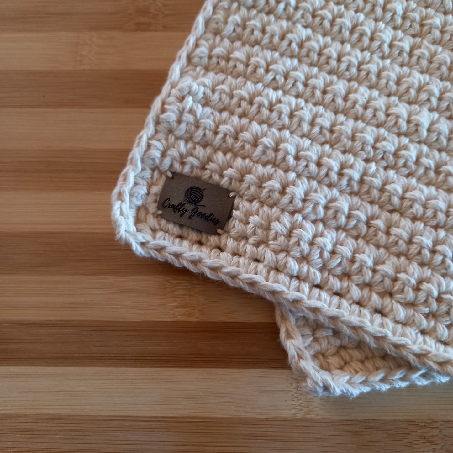 Natural Cotton Pot Holders - Premium Heat Protection (Set of 2)