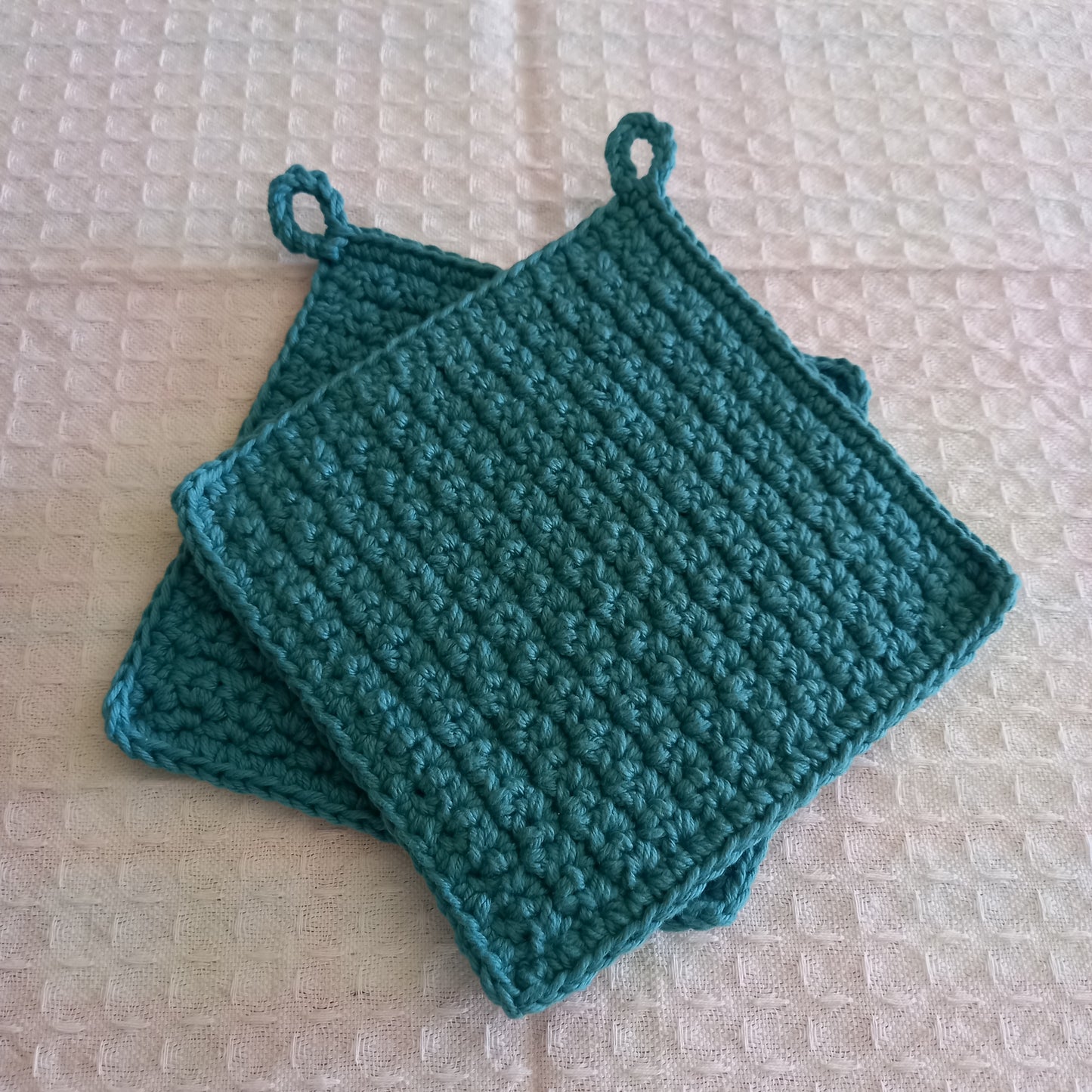 2 PCS 100% Cotton Pot Holder Set