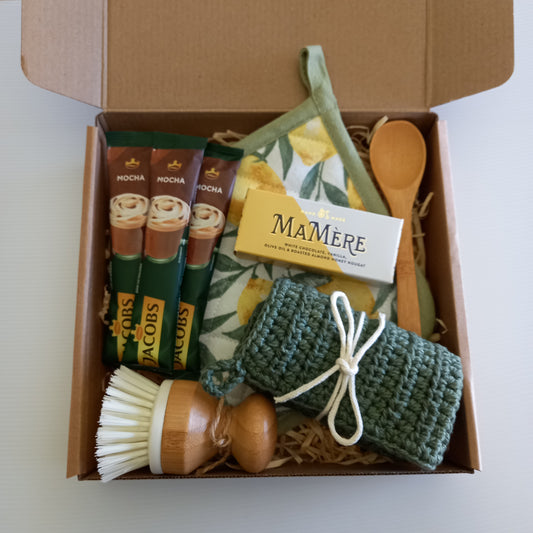 New Home Kitchen Gift Box - Complete Homeowner's Welcome Set