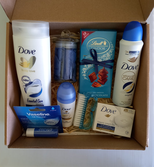 Everyday Essentials Bath Gift Box - Complete Dove Care Collection