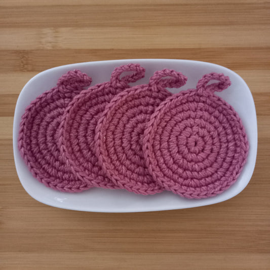 Eco-Cotton Facial Cleansing Pads - Premium Reusable Makeup Remover (8.5cm)