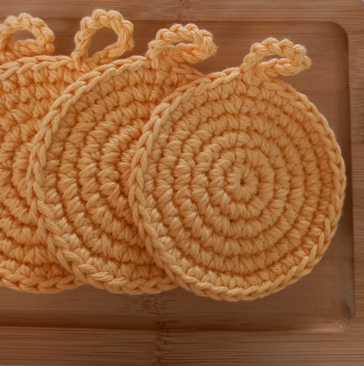 Pure Cotton Facial Cleansing Pads - Reusable Makeup Remover (10cm)